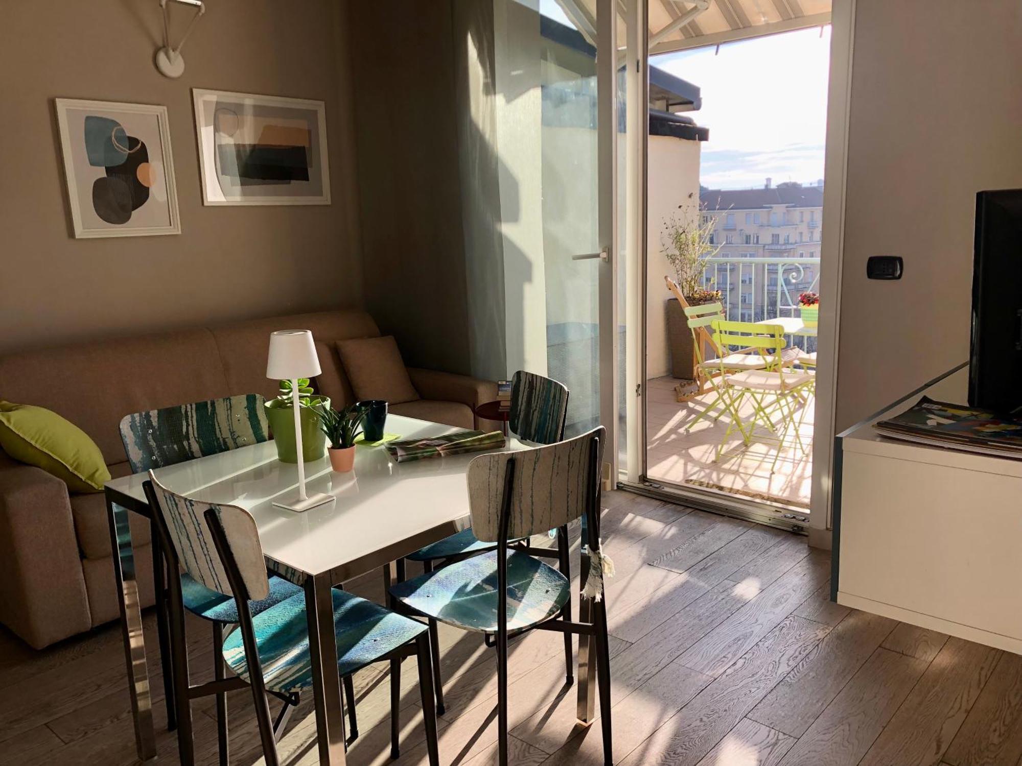 Attico Ellen Terrazza Con Vista Leilighet Torino Eksteriør bilde
