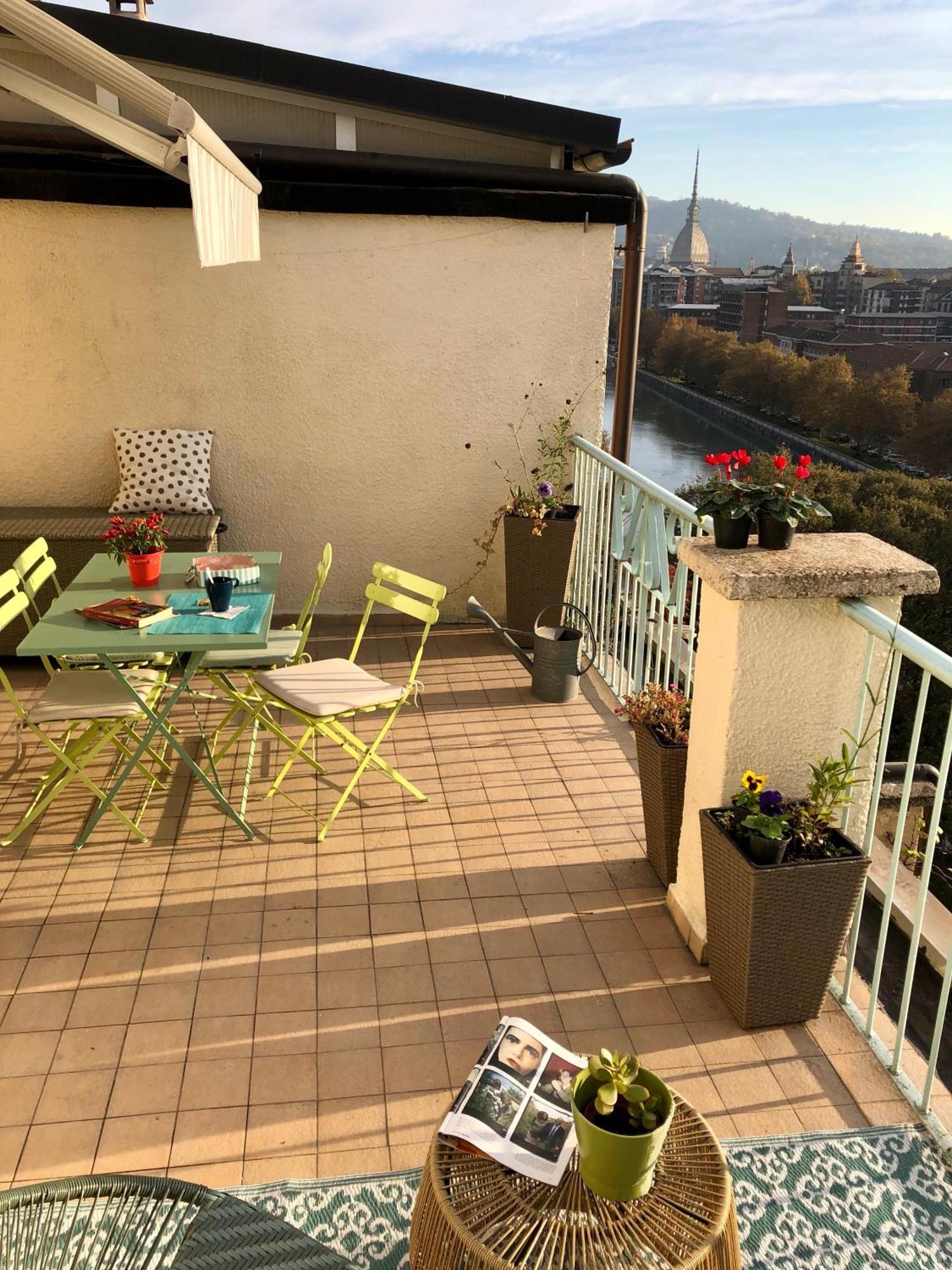 Attico Ellen Terrazza Con Vista Leilighet Torino Eksteriør bilde